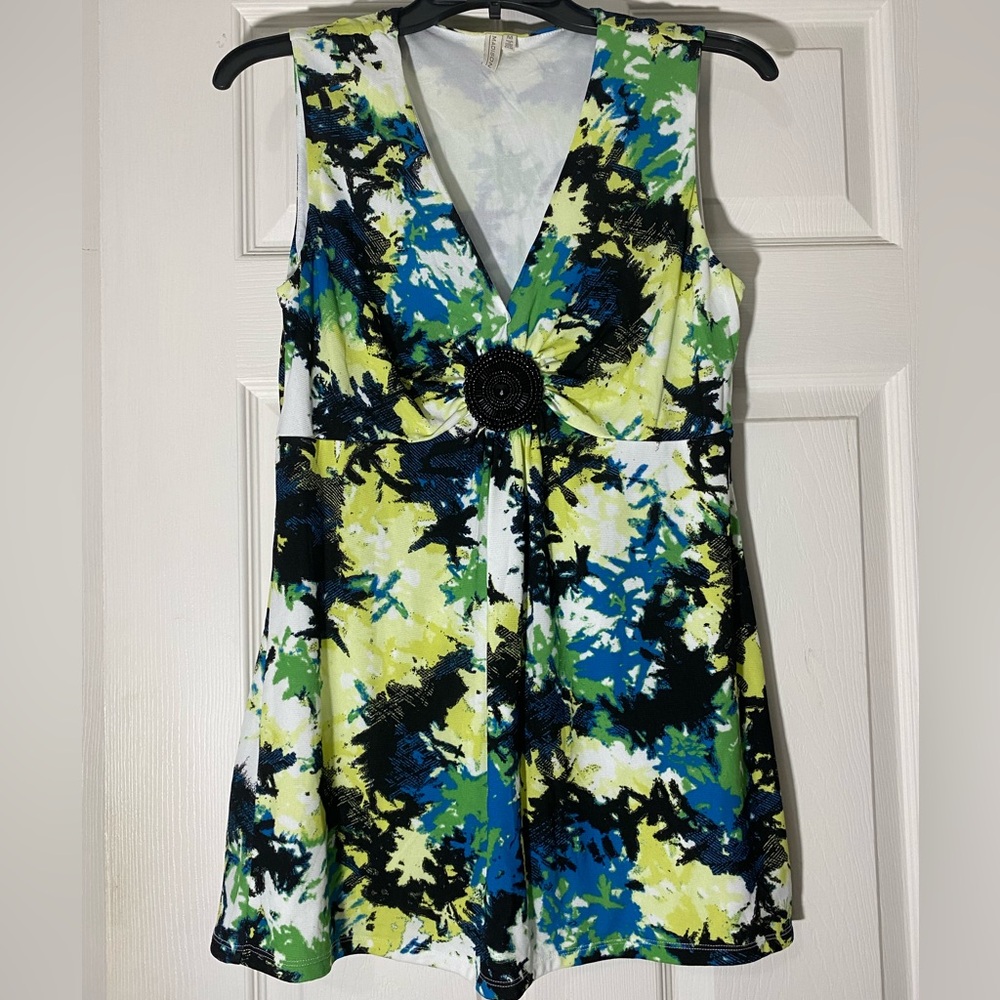 Madison Sleeveless Long Top